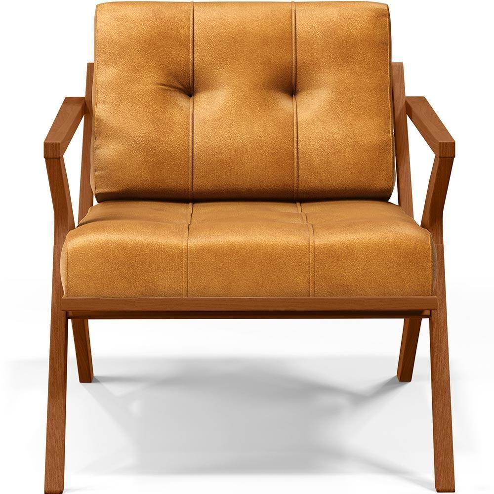 Poltrona Com Cintas De Corano Laís Couríssimo Whisky - 7