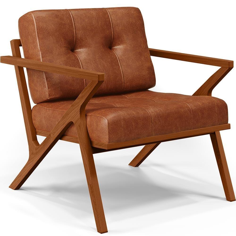 Poltrona Com Cintas De Corano Laís Couríssimo Camel - 1