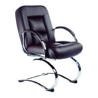 Poltrona Diretor Luxuosa Base Fixa Linha Firenze 