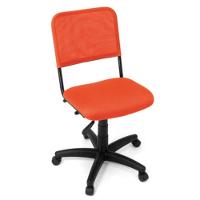 Poltrona Giratória Tela Mesh Hotel Auditório Laranja - 2