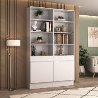 Armário/estante Escritório 2 Portas Multimóveis Mp7000 Branco Branco - 3