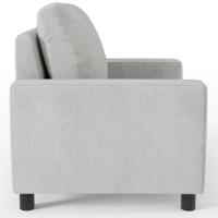 Poltrona Malta Linho Cinza - 3