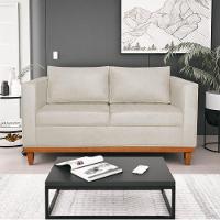Sofá 2 E 3 Lugares Europa 180cm Linho - Doce Sonho Móveis Bege - 1