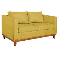 Sofá 2 E 3 Lugares Europa 180cm Suede - Doce Sonho Móveis Amarelo - 6