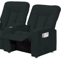 Poltrona Tripla Reclinável Cinema Jetta Verde Escuro Matrix - 15