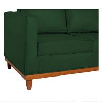 Sofá 2 E 3 Lugares Europa 180cm Suede - Doce Sonho Móveis Verde - 3