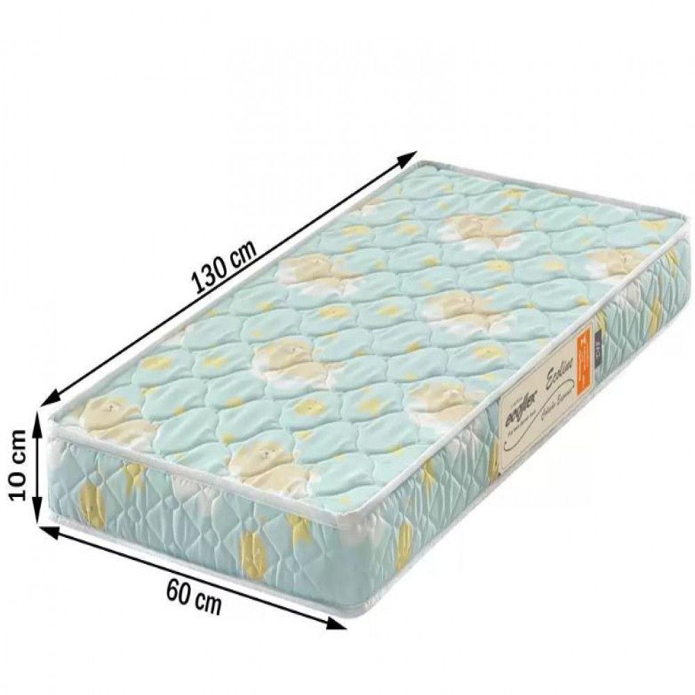 Colchão Para Berço Ecoflex Ecoline D-18 0,60x1,30x0,10 - 2