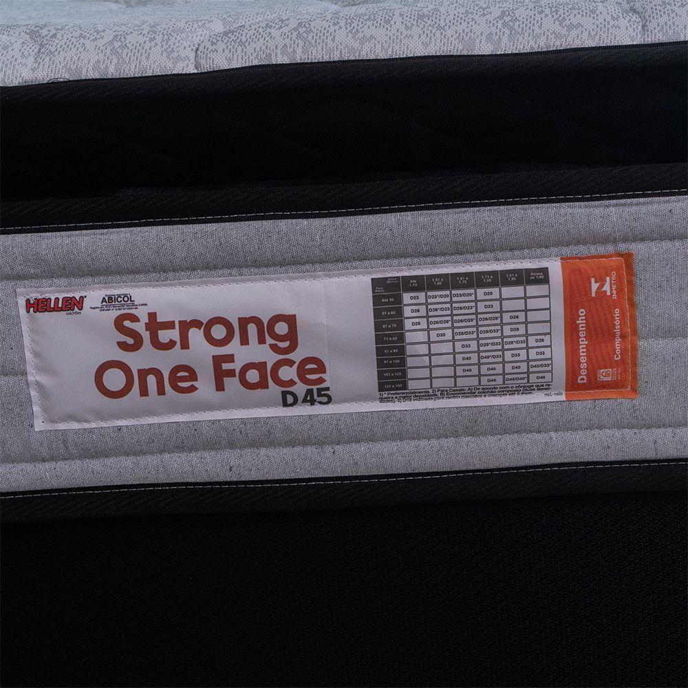 Colchão Queen Bem Mm Espuma D45 Eps 1,58x1,98x24 Hellen Preto Com Cinza - 3