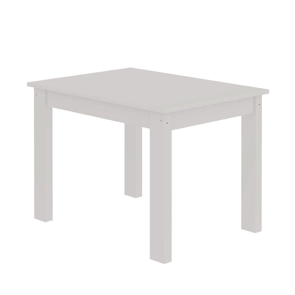 Conjunto De Mesa Arauna Estilo Com 4 Cadeiras Branco Com Preto - 6