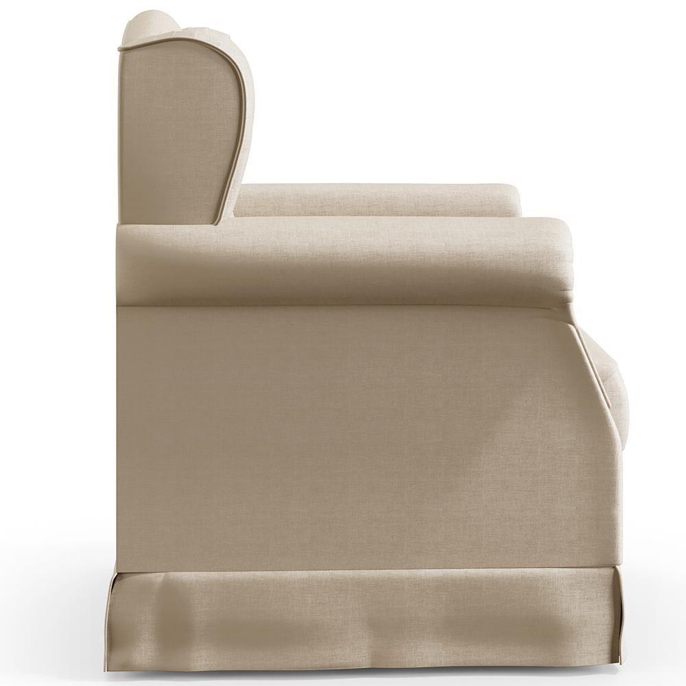 Poltrona Com Balanço E Puff Elisa P02 Facto Pérola - 2