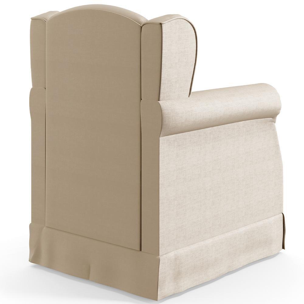 Poltrona Com Balanço E Puff Elisa P02 Facto Pérola - 3