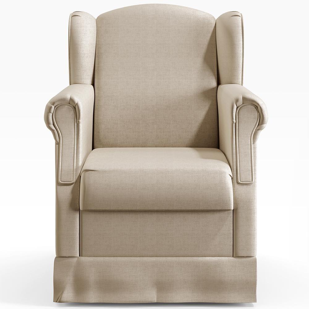 Poltrona Com Balanço E Puff Elisa P02 Facto Pérola - 4