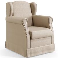 Poltrona Com Balanço E Puff Elisa P02 Facto Pérola - 7