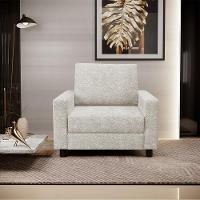 Kit 02 Poltronas E Recepção Malta L02 Bouclê Creme - 7