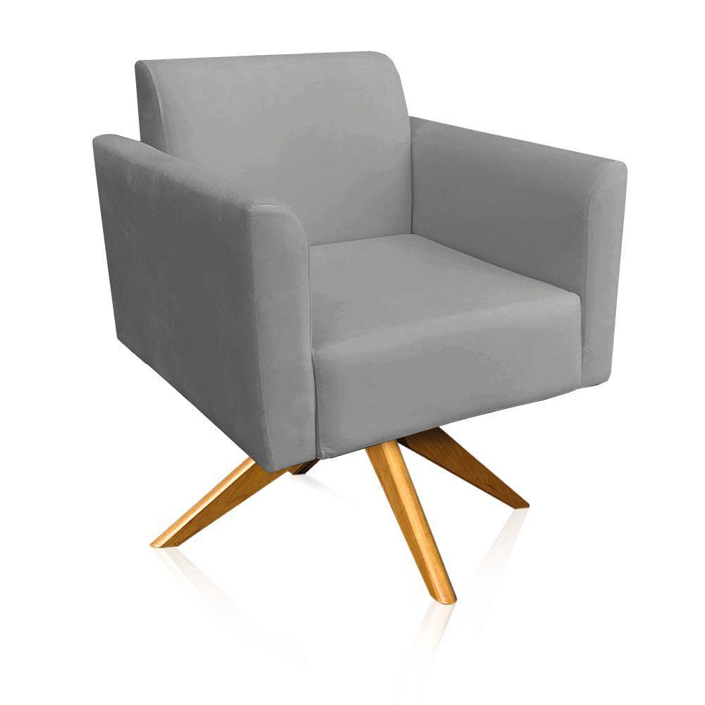 Kit 01 Namoradeira 02 Poltronas Marisa Grafite - 6