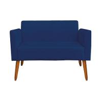 Kit 01 Namoradeira 02 Poltronas Marisa Azul Marinho - 9