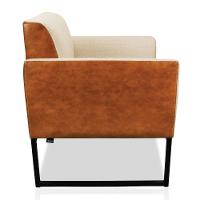 Poltrona Marisa Corano Base Industrial Metálica Preto - 4