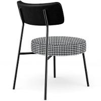 Kit 02 Poltronas Decorativas Para Sala De Estar Base Fixa Londres F01 Pied Poule - Lyam Decor - 2