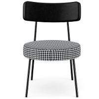 Kit 02 Poltronas Decorativas Para Sala De Estar Base Fixa Londres F01 Pied Poule - Lyam Decor