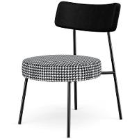 Kit 02 Poltronas Decorativas Para Sala De Estar Base Fixa Londres F01 Pied Poule - Lyam Decor - 7