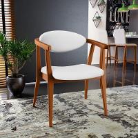 Kit 02 Poltronas Decorativas Para Sala De Estar Jantar Cecília B04 Facto Branco - Lyam Decor - 9