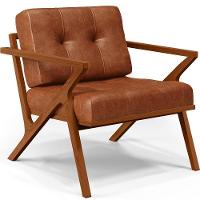 Kit 02 Poltronas Com Cintas De Corano Laís Couríssimo Camel - 8