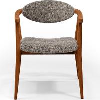 Kit 02 Poltronas Decorativa Cecília L02 Bouclê Bege - 5