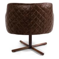 Kit 02 Poltronas Jade D02 Bege C-129 Marrom