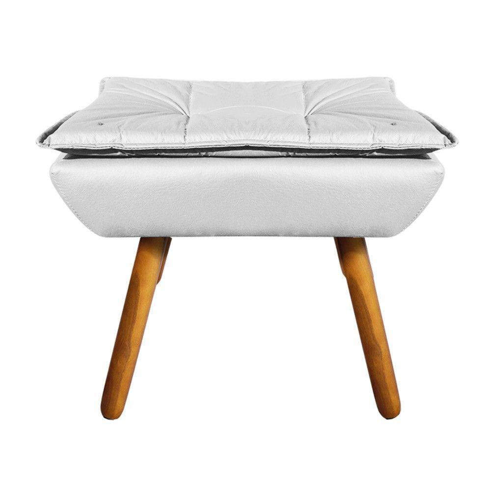 Kit 01 Poltrona Opala 01 Puff Opala Corino - 6