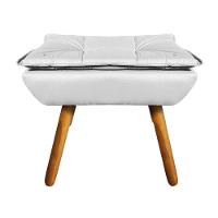 Kit 01 Poltrona Opala 01 Puff Opala Corino - 6