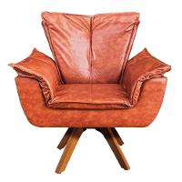 Kit 01 Namoradeira E 02 Poltronas Opala Corano Nozes - 3