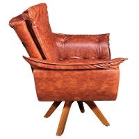 Kit 01 Namoradeira E 02 Poltronas Opala Corano Nozes - 5