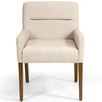 Kit 02 Poltronas Vicenza Algodão Poliéster Bege - 9