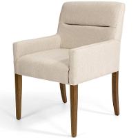 Kit 02 Poltronas Vicenza Algodão Poliéster Bege - 17