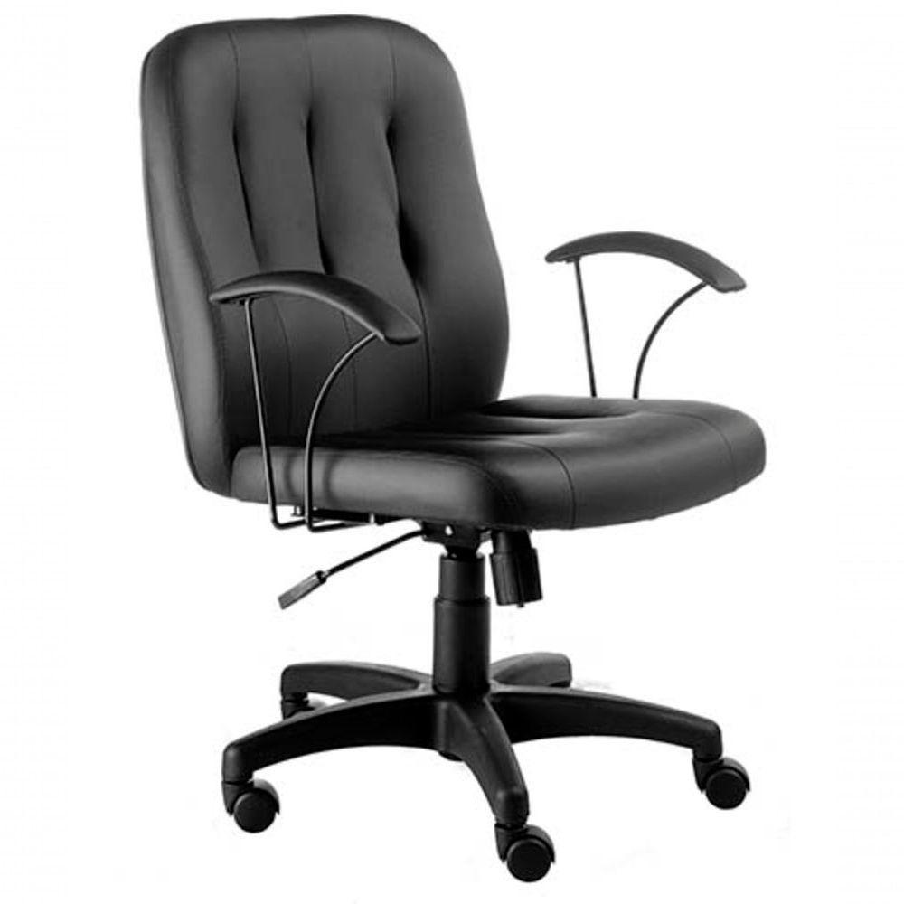 Poltrona Diretor Base Giratória Paris Preto - 1