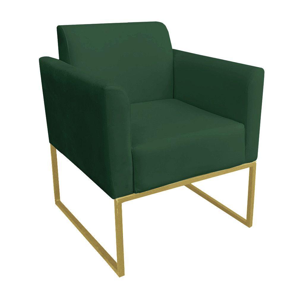 Poltrona Marisa Suede Verde Drossi - 3