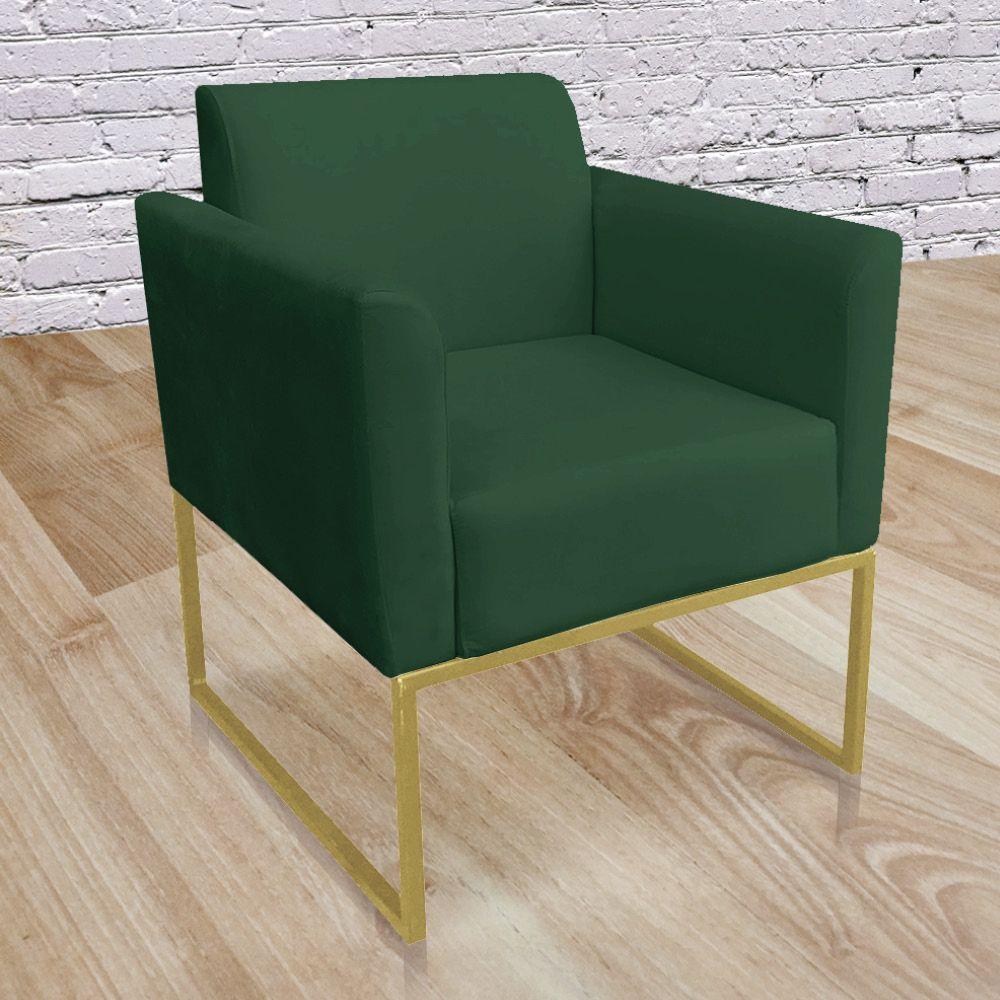 Poltrona Marisa Suede Verde Drossi - 4