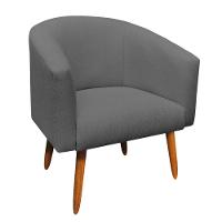 Kit 02 Poltronas Stella Linho Grafite A26 - 8