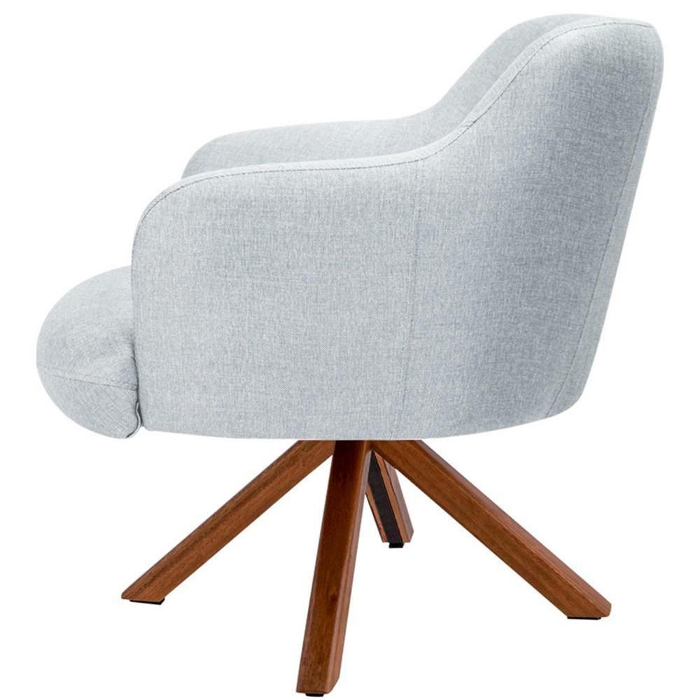 Kit 02 Poltronas Jade D02 Cinza D-315 - 5