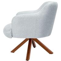 Kit 02 Poltronas Jade D02 Cinza D-315 - 9