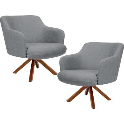 Kit 02 Poltronas Jade D02 Cinza C-416