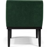 Kit 04 Poltronas Base Preto Beatriz Facto Verde Musgo