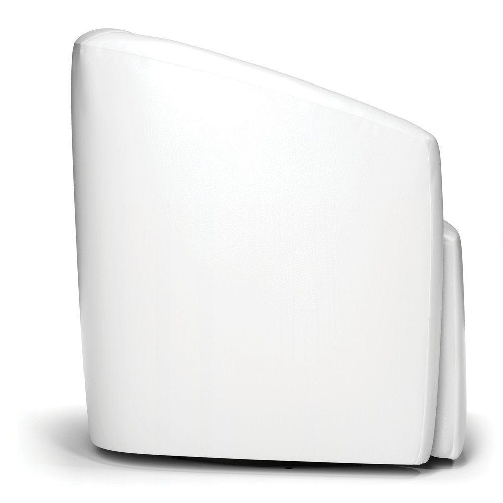 Kit 2 Poltronas Stella Max Corano Branco Base Giratória - D'rossi - 8