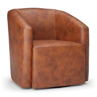 Poltrona Stella Max Corano Nozes Base Giratória - D'rossi - 1