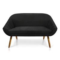 Kit 1 Namoradeira 2 Lugares 2 Poltronas Giovana Pés Palito - 3