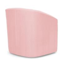 Poltrona Stella Max Suede Base Giratória - D'rossi Cor Rosa Bebê - 7