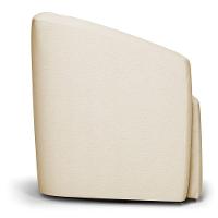 Poltrona Stella Max Linho Bege A19 Base Giratória - D'rossi - 6