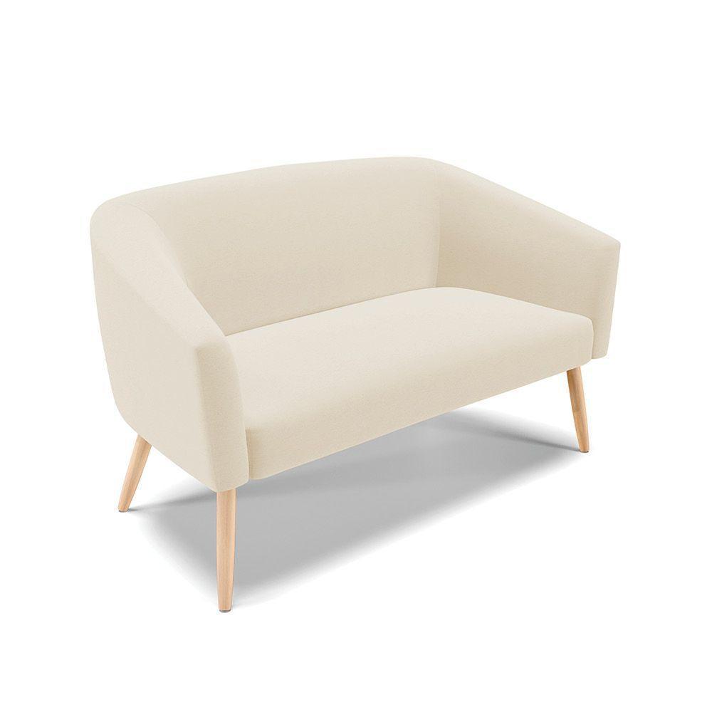 Namoradeira 02 Lugares Stella Linho Natural A27 Areia - 1