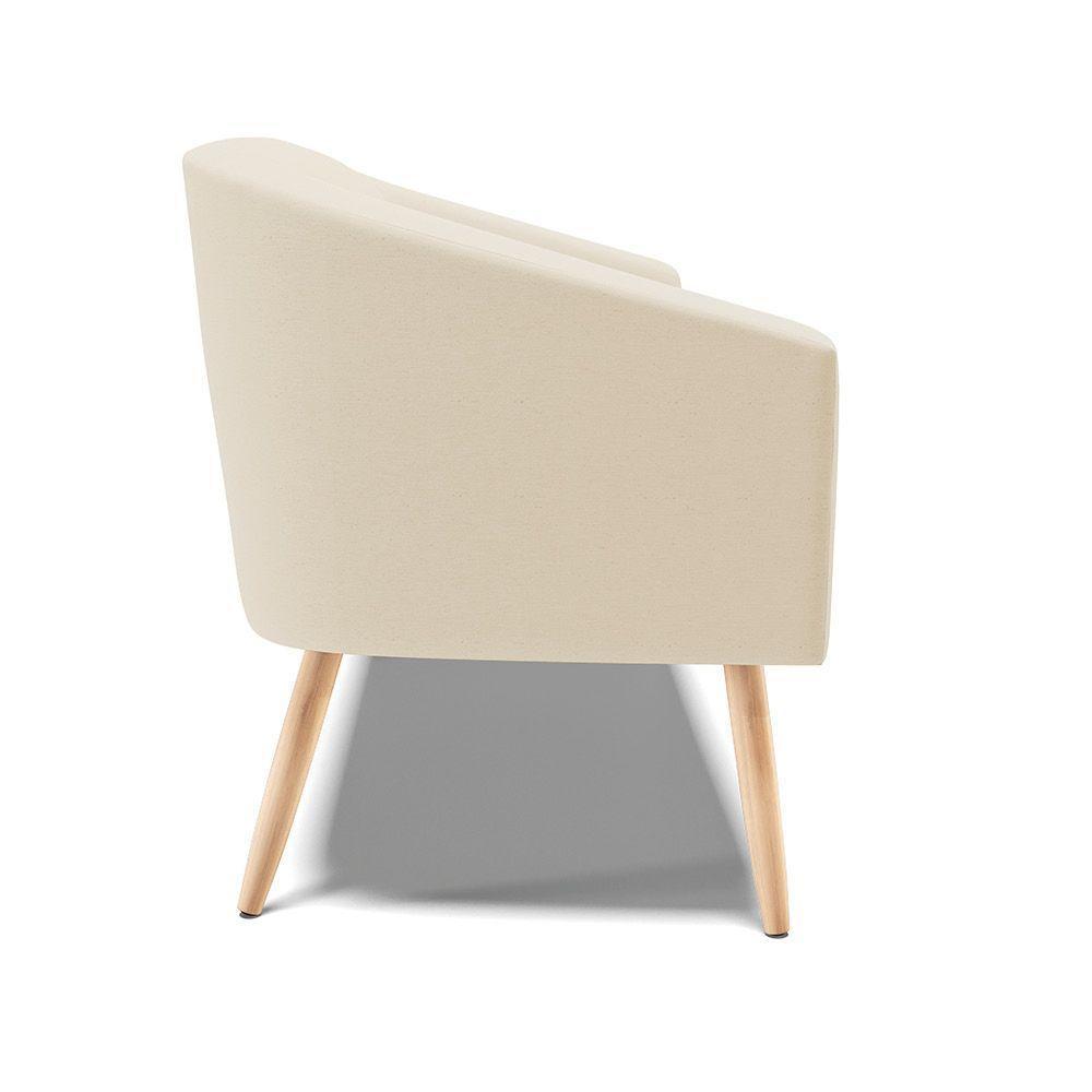 Namoradeira 02 Lugares Stella Linho Natural A27 Areia - 6