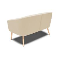 Namoradeira 02 Lugares Stella Linho Natural A27 Areia - 5